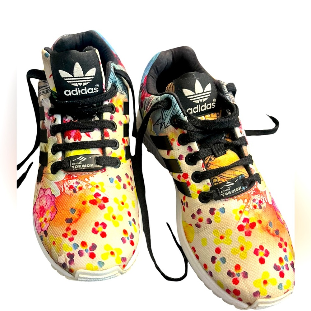 Adidas x Farm Rio Floral Confetti Multicolor Floral Athletic Shoes